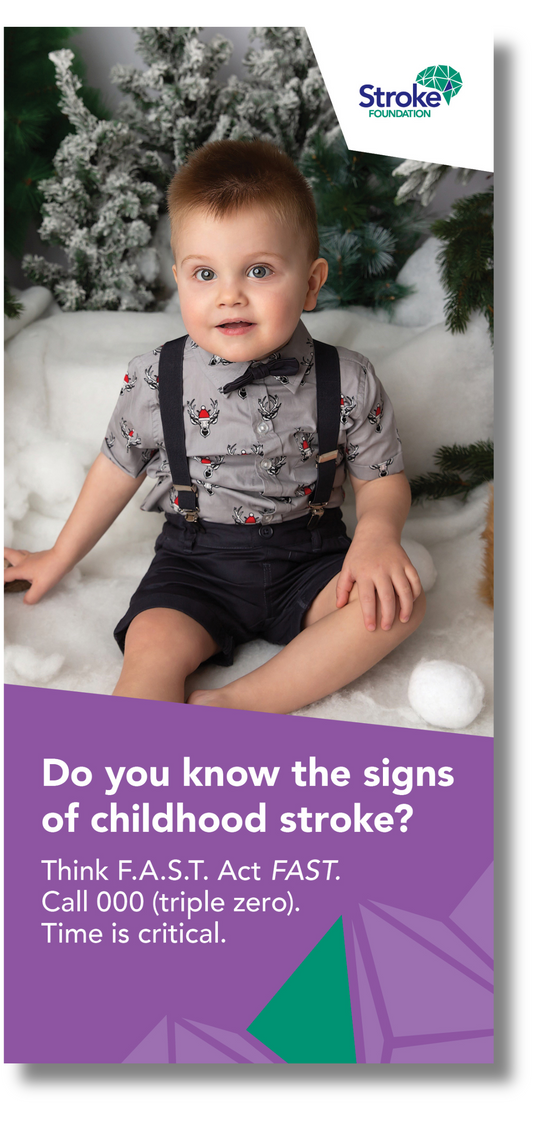 Signs of Stroke in Children Brochure