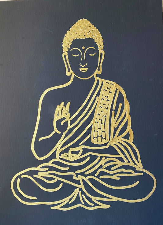Buddha in Meditation - Full Portrait