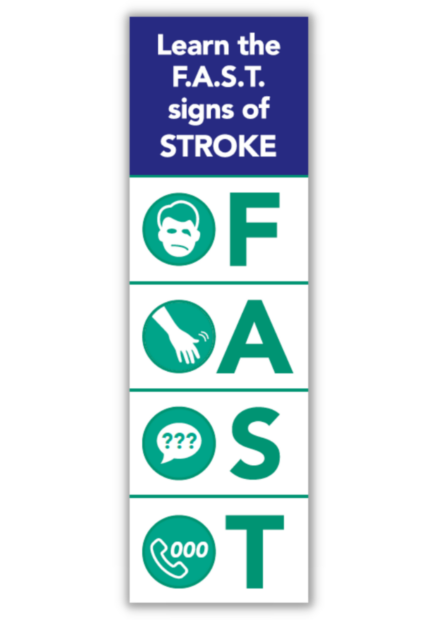 F.A.S.T. bookmark - Icon version