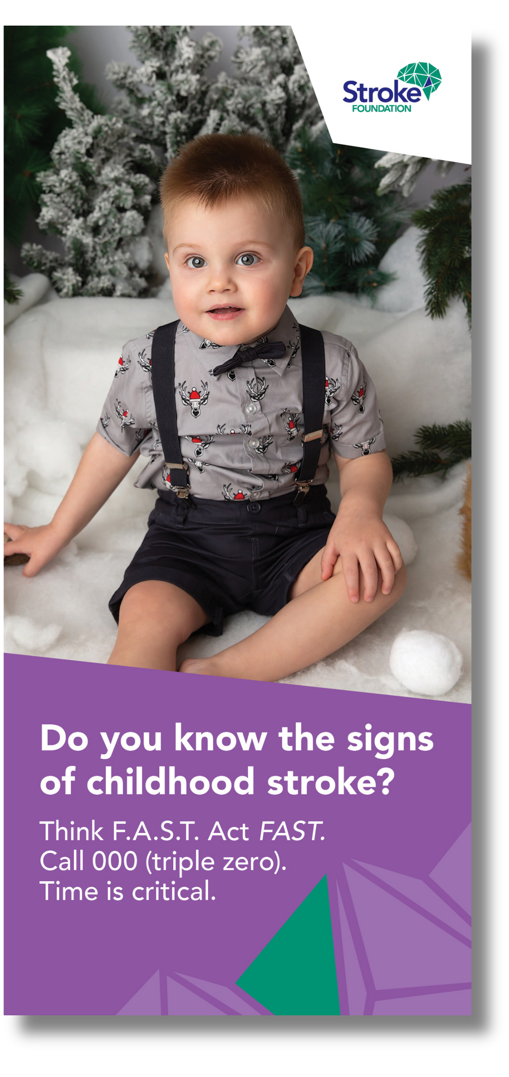 Signs of Stroke in Children Brochure – Stroke Foundation