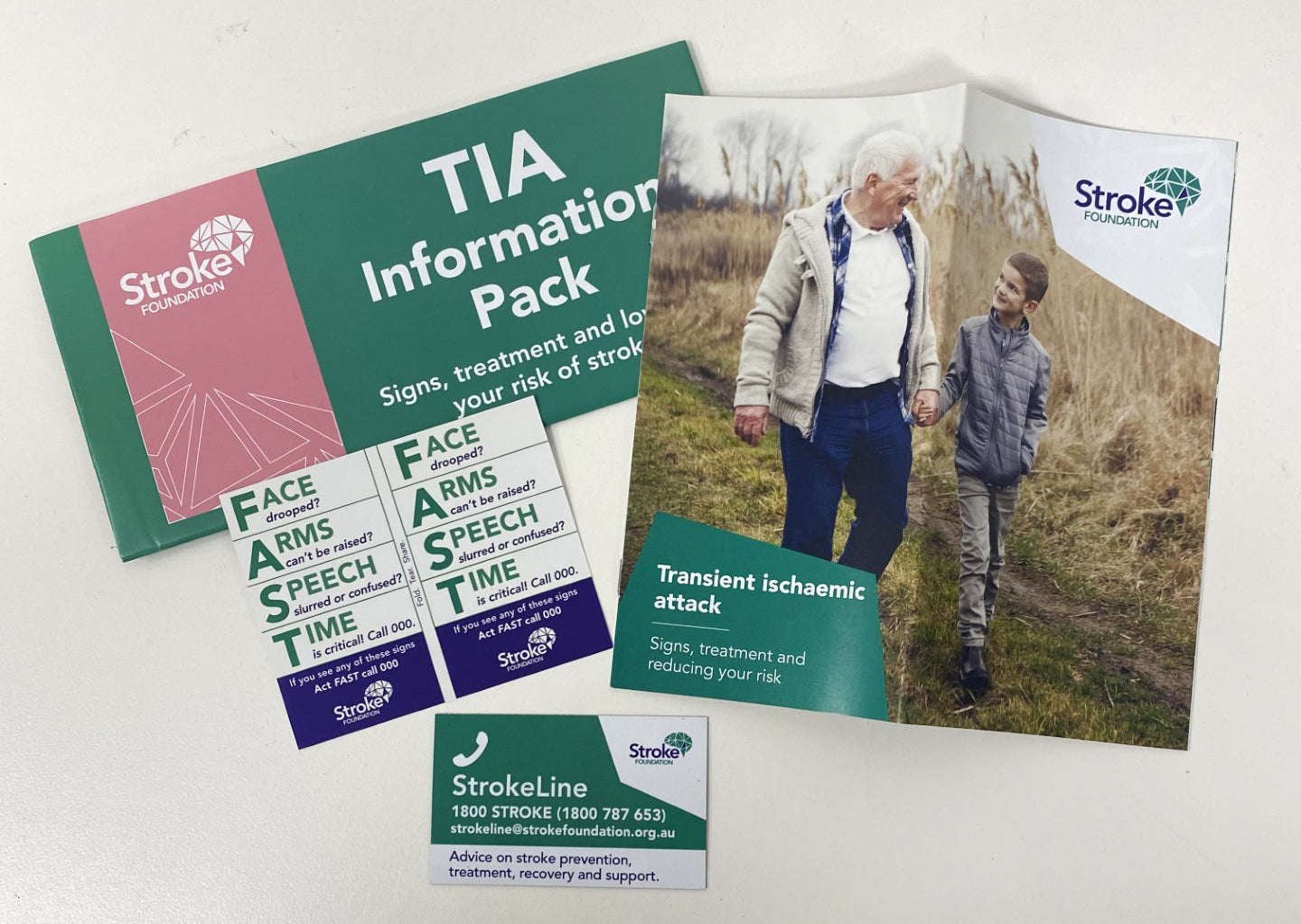 TIA information pack for hospitals
