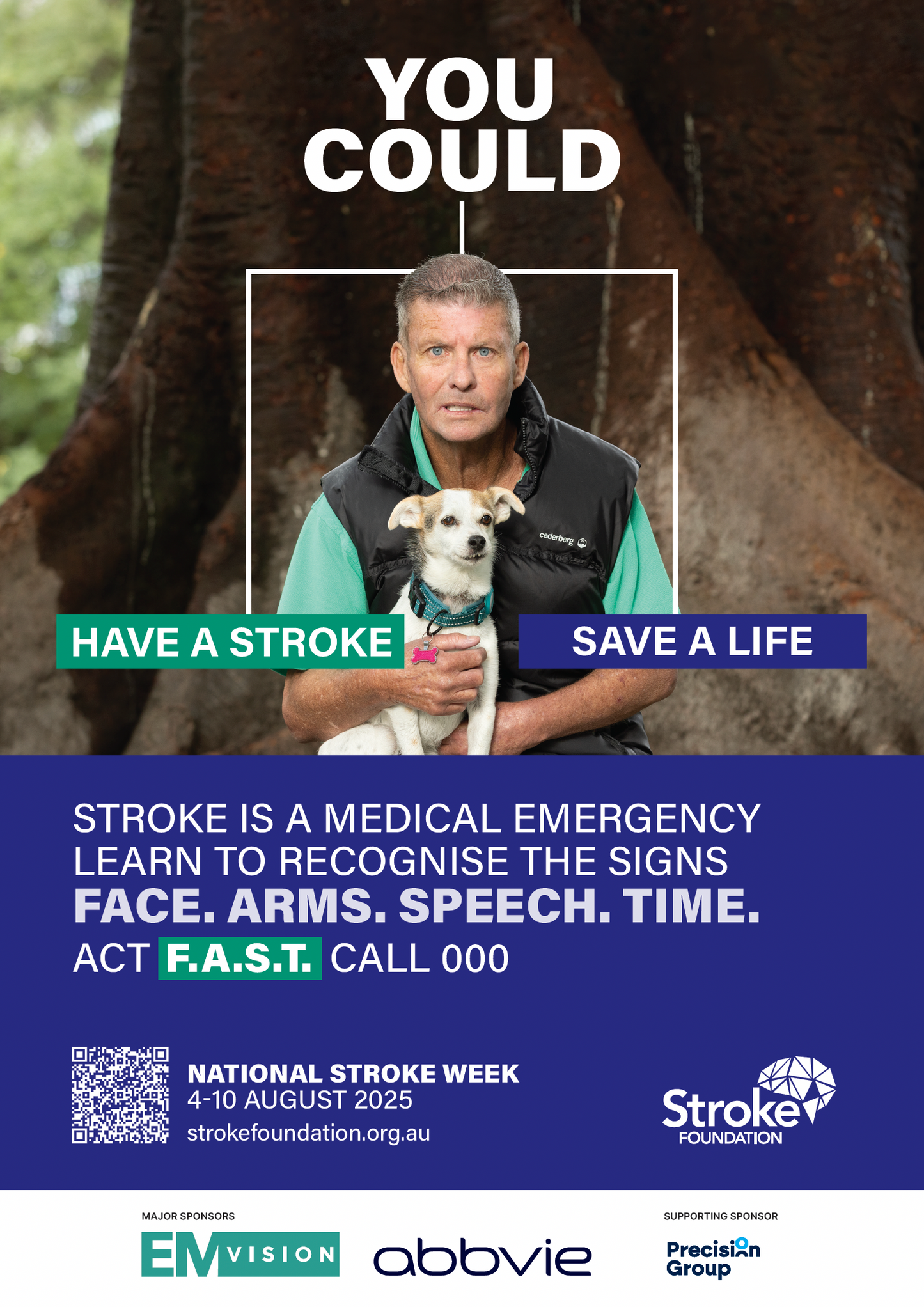 National Stroke Week (A3) Poster - Glenn