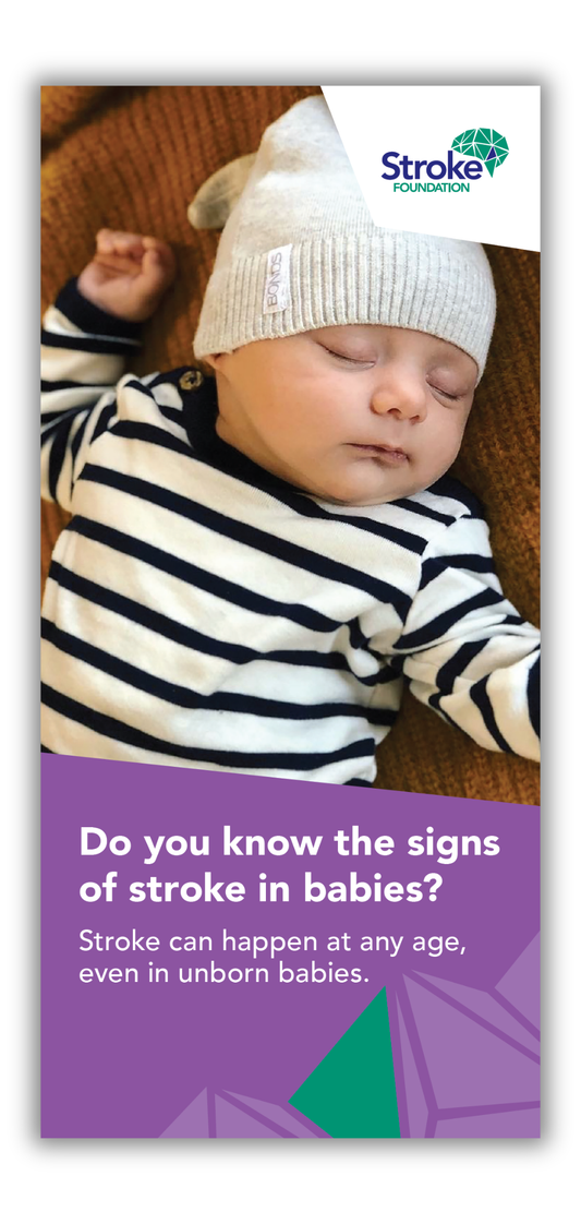 Signs of stroke in babies brochure