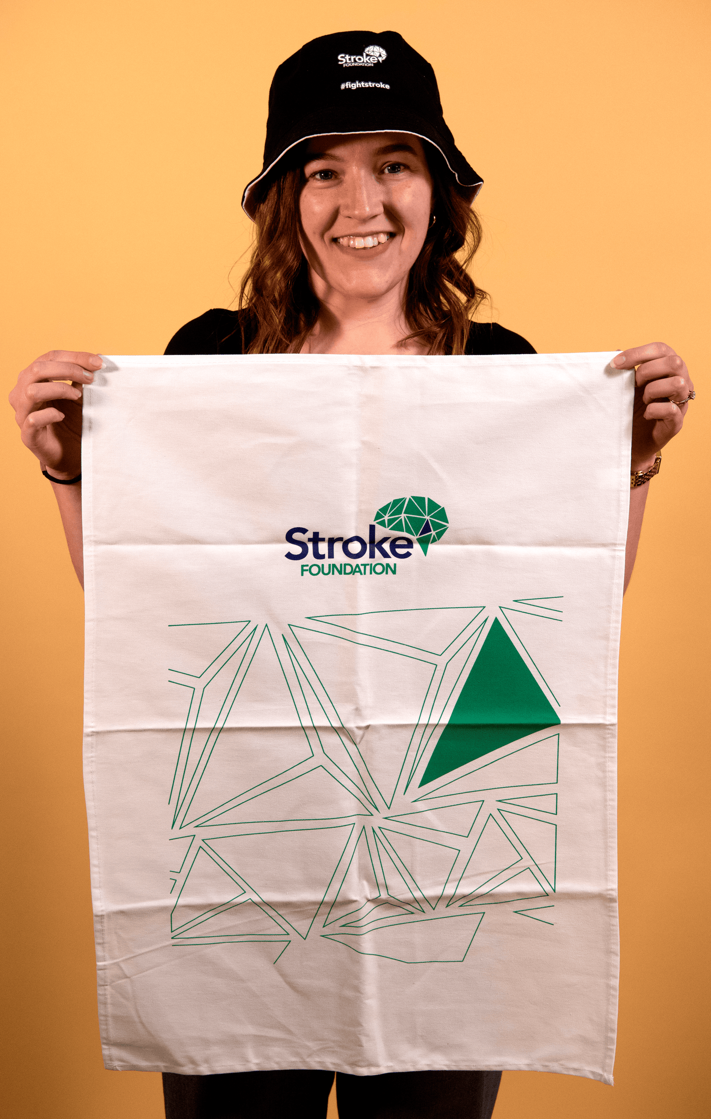 Stroke Foundation Tea Towel