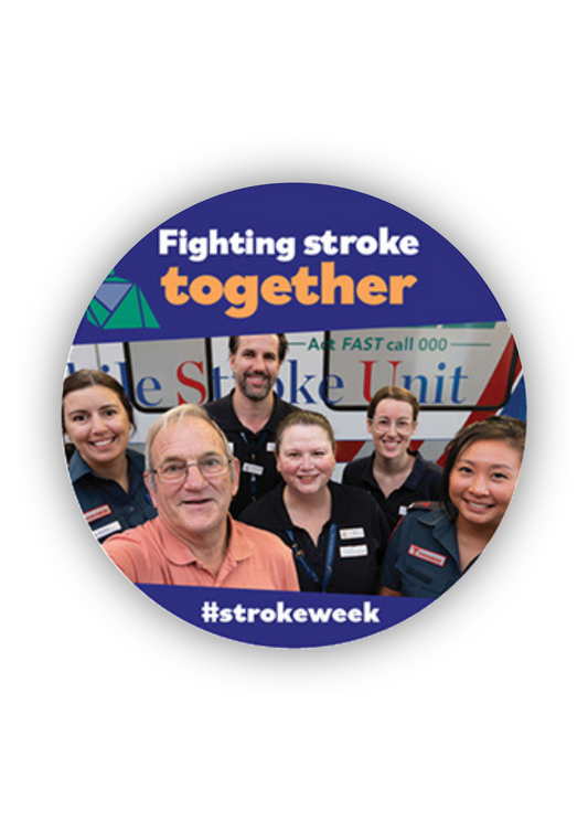 National Stroke Week 2023 Fight Stroke Image Badge