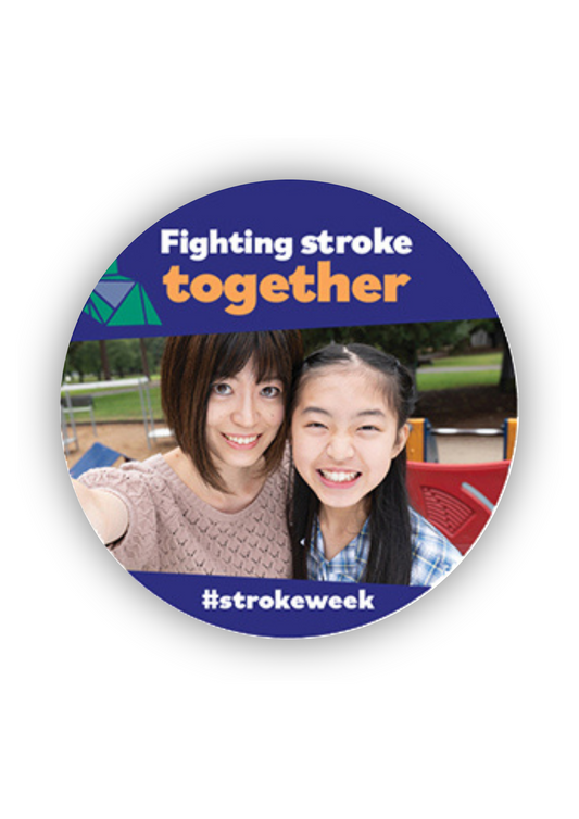 National Stroke Week 2023 Childhood Stroke badge