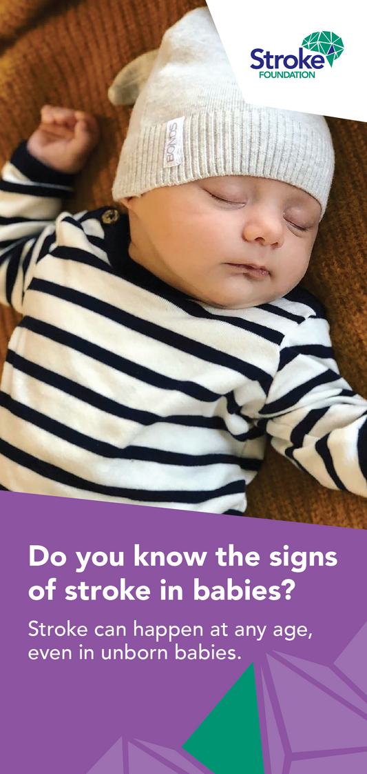 Signs of stroke in babies brochure